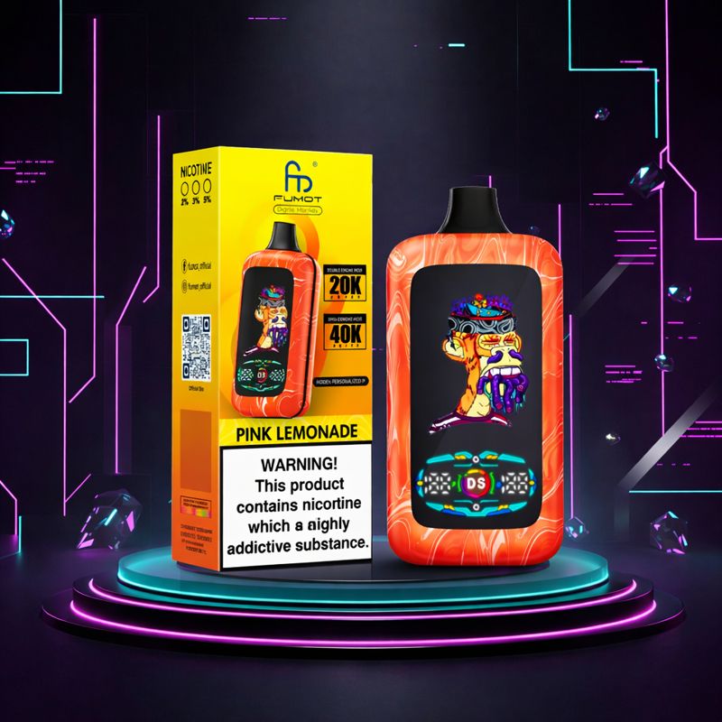 Fumot DigitalMonkey 40K Polska Jednorazowki E papieros Pink Lemonade 40000 Buchow